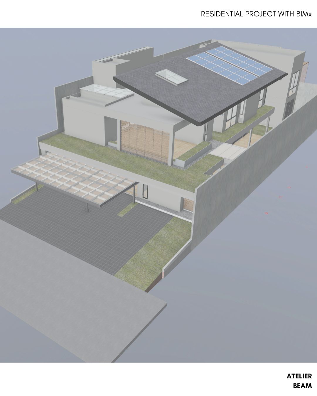 One of our complex project using BIMProject - ResidentialSoftware - Archicad @graphisoft Present